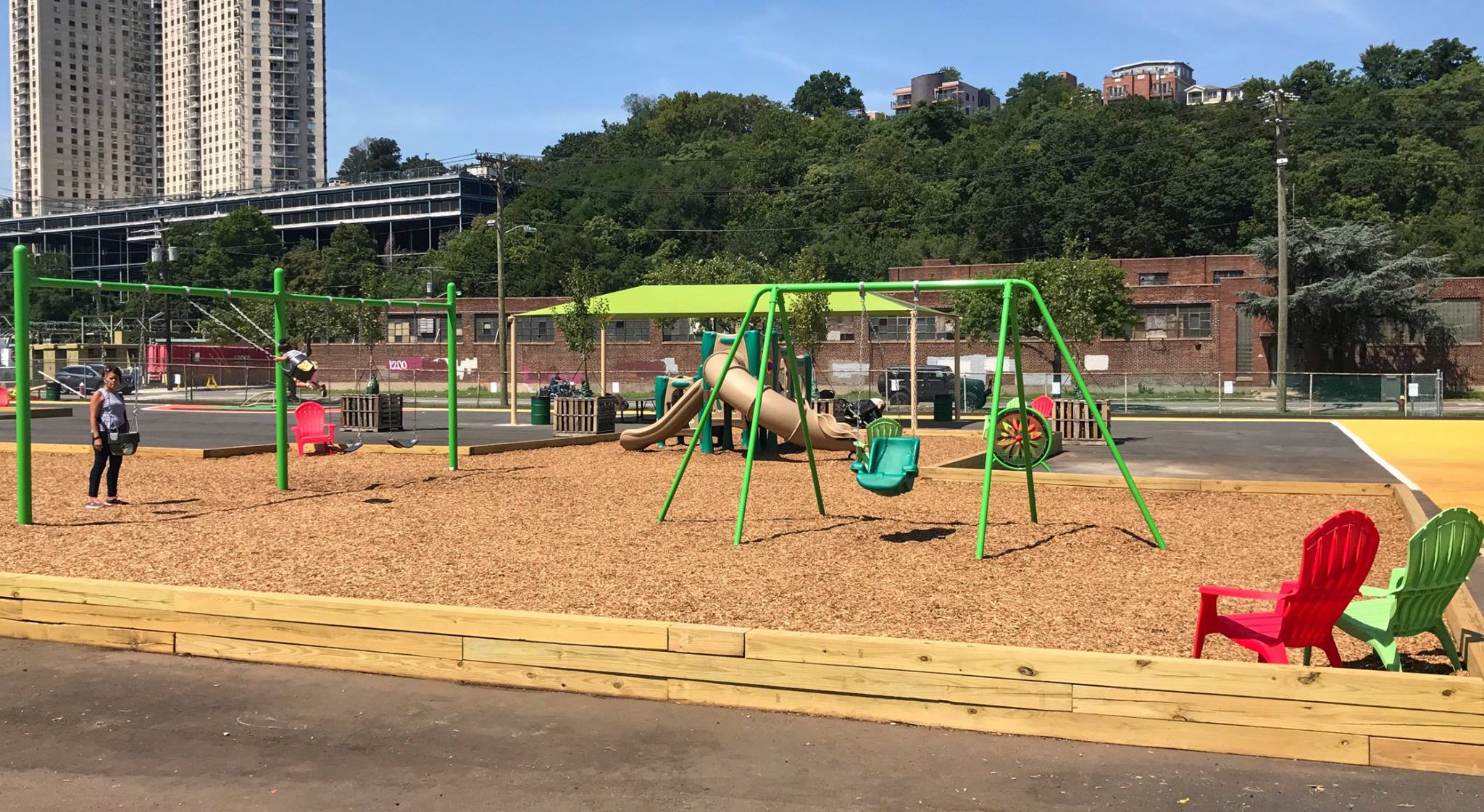 Proposed New Locations For Amenities From Northwest Pop Up Park